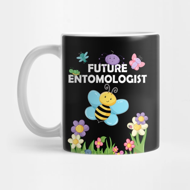 Future Entomologist Kids Bug Lover Gift Idea by BigRaysTShirts